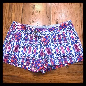 Red Camel geometric print shorts size 3